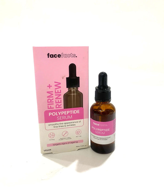 Face Facts Firm & Renew Polypeptide Facial Serum 30ml La Mimz Beauty & Fashion Store