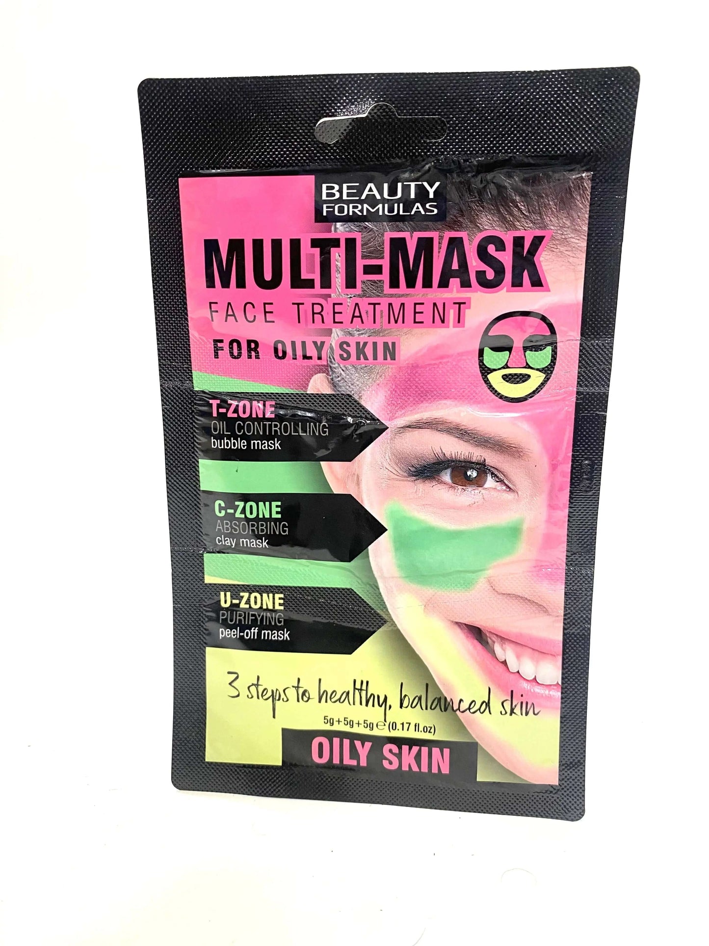 Beauty Formulas Mask Face Treatment for Oily Skin La Mimz Beauty & Fashion Store