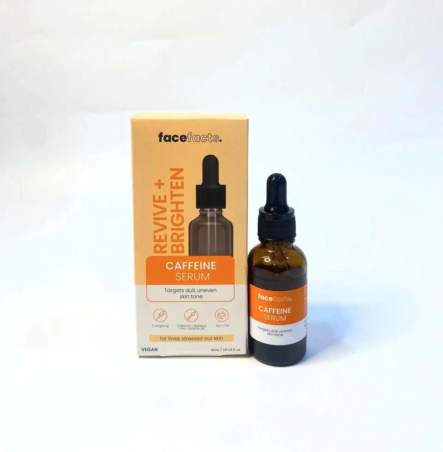 Face Facts Revive & Brighten Energising Caffeine Facial Serum - La Mimz Beauty & Fashion Store