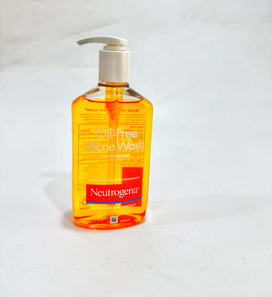 Neutrogena Oil-Free Acne Face Wash La Mimz Beauty & Fashion Store