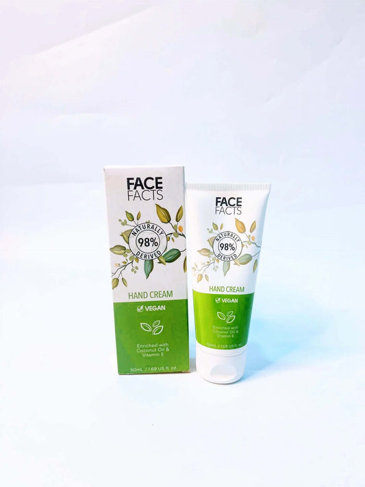 Face Facts 98% Natural Hand Cream La Mimz Beauty & Fashion Store