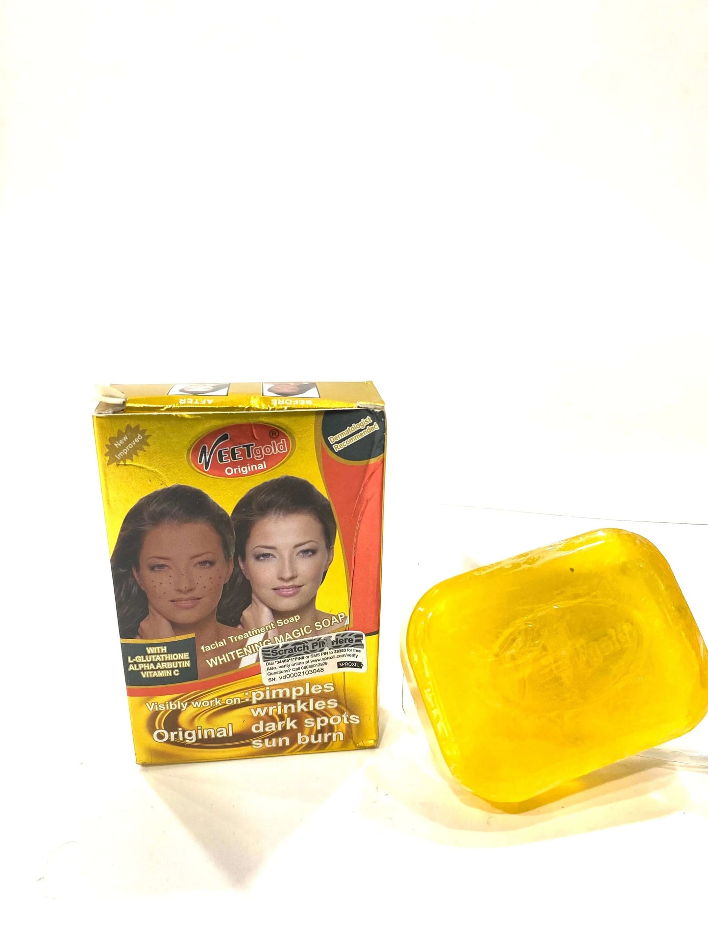 Veet Gold Whitening Soap La Mimz Beauty & Fashion Store