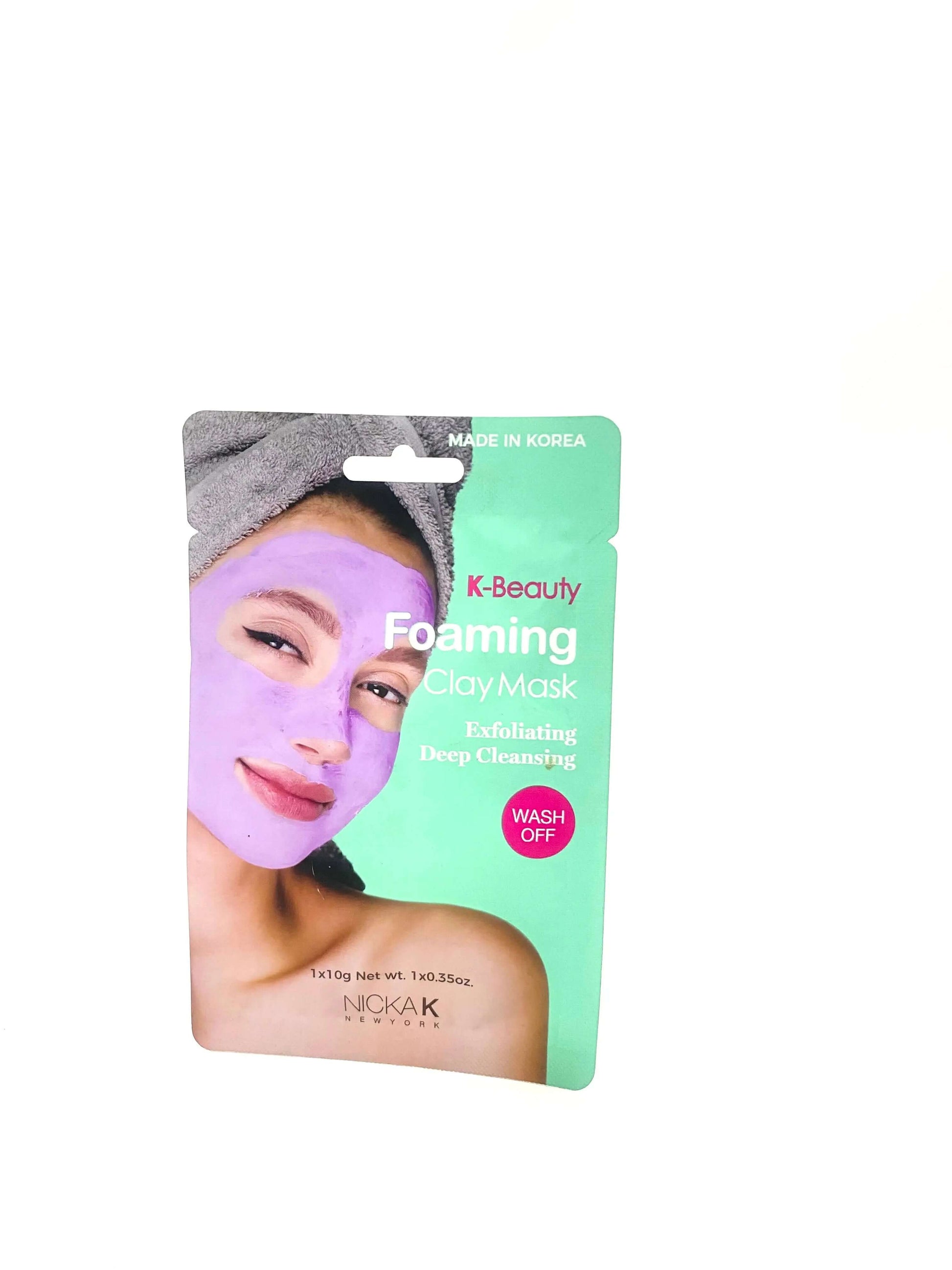 Nickak K-Beauty Foaming Clay Mask La Mimz Beauty & Fashion Store