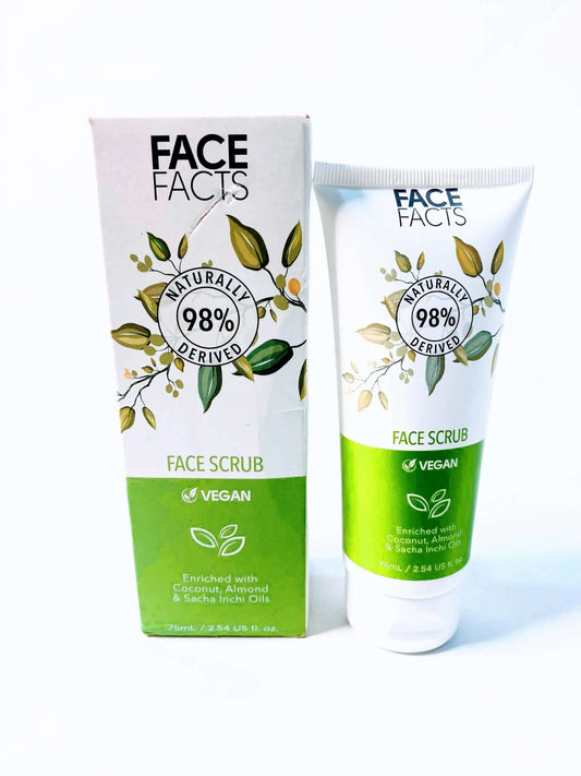 Face Facts 98% Natural Face Scrub - La Mimz Beauty & Fashion Store