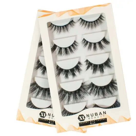 Nuban 5 in 1 Lash Set - La Mimz Beauty & Fashion Store