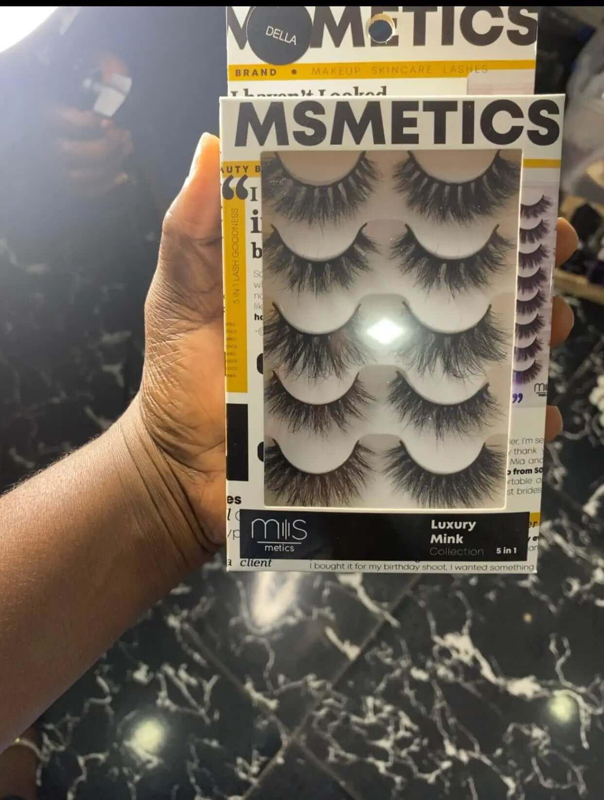 Msmetics Lash Set - Della - La Mimz Beauty & Fashion Store