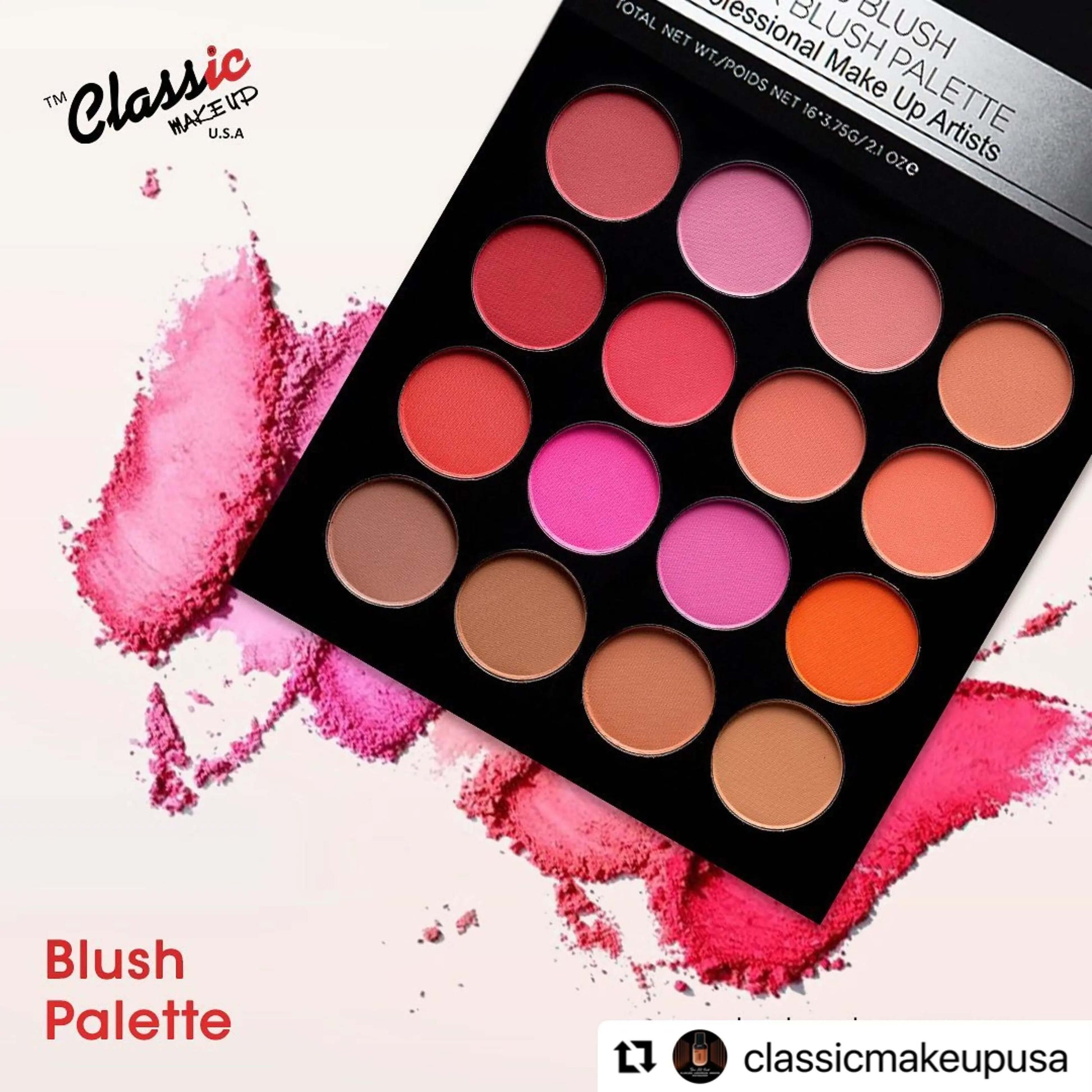 Classic Blush Palette - La Mimz Beauty & Fashion Store