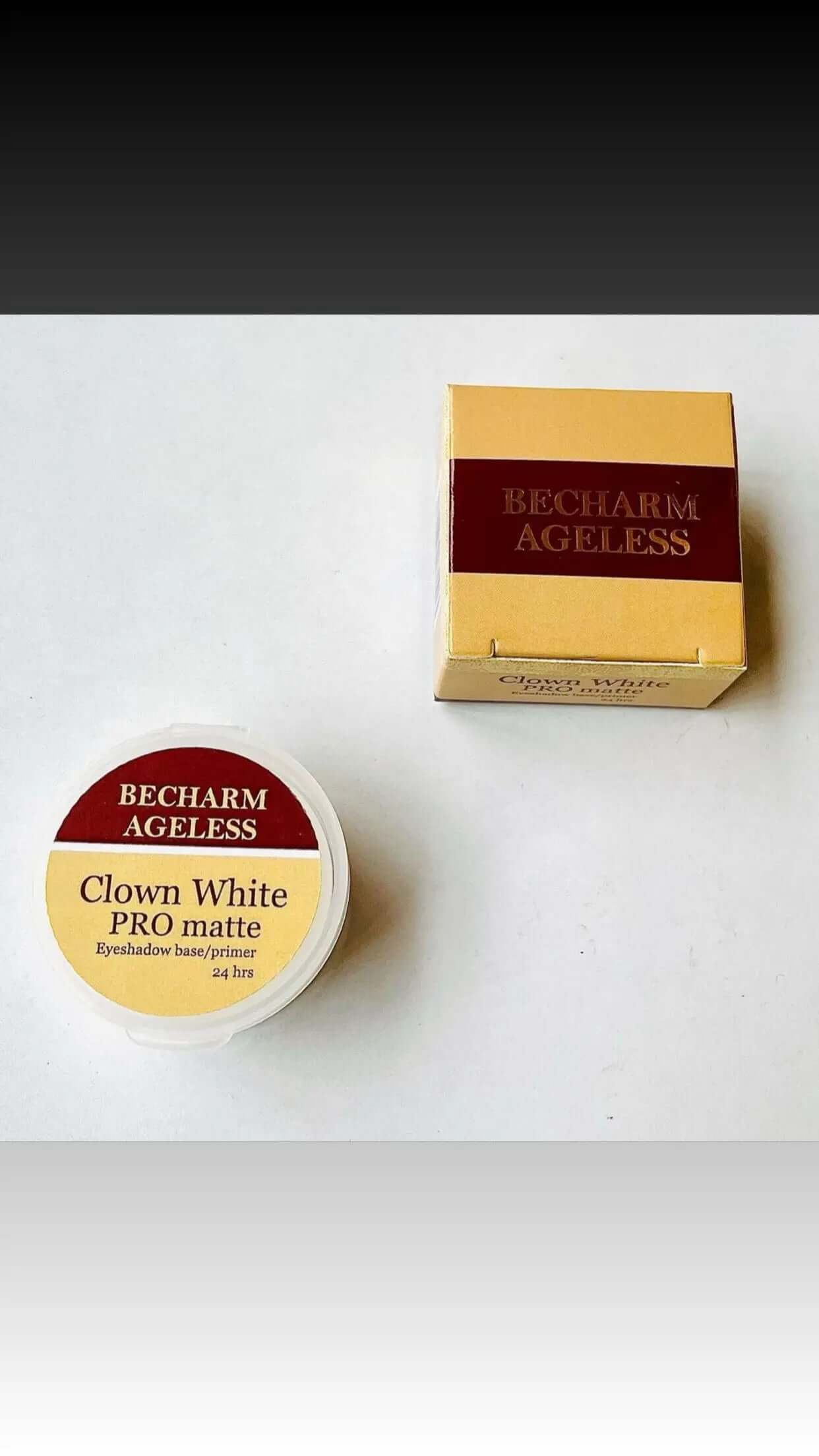 Becharm Ageless Clown White Pro Matte Eyeshadow Base - La Mimz Beauty & Fashion Store