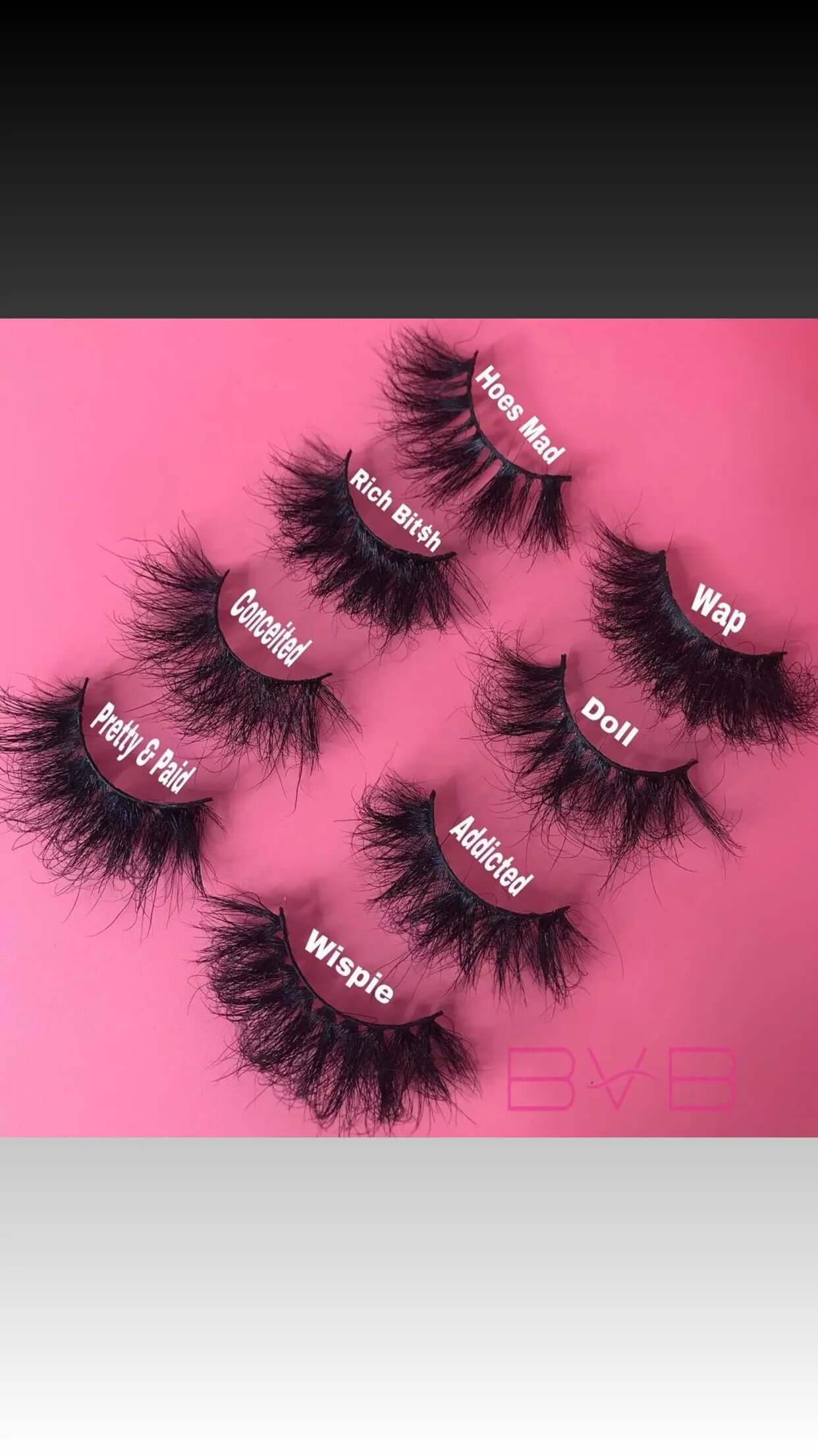 BVB Single Lashes - La Mimz Beauty & Fashion Store