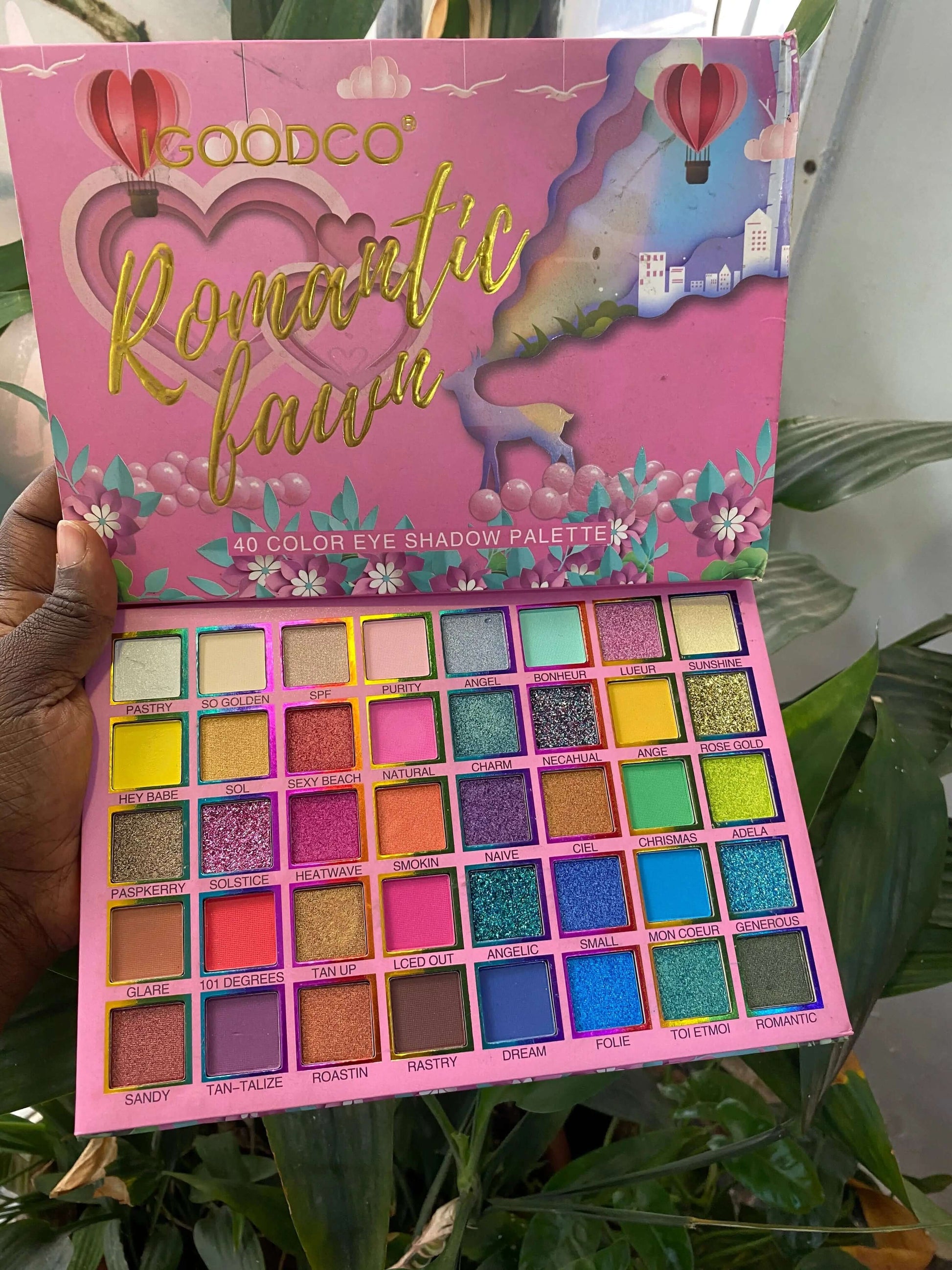 40 Colour Eyeshadow Palette - La Mimz Beauty & Fashion Store