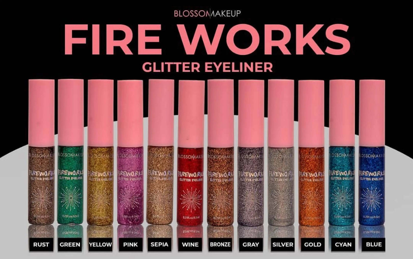 Blossom Fire Works Glitter Liner - La Mimz Beauty & Fashion Store