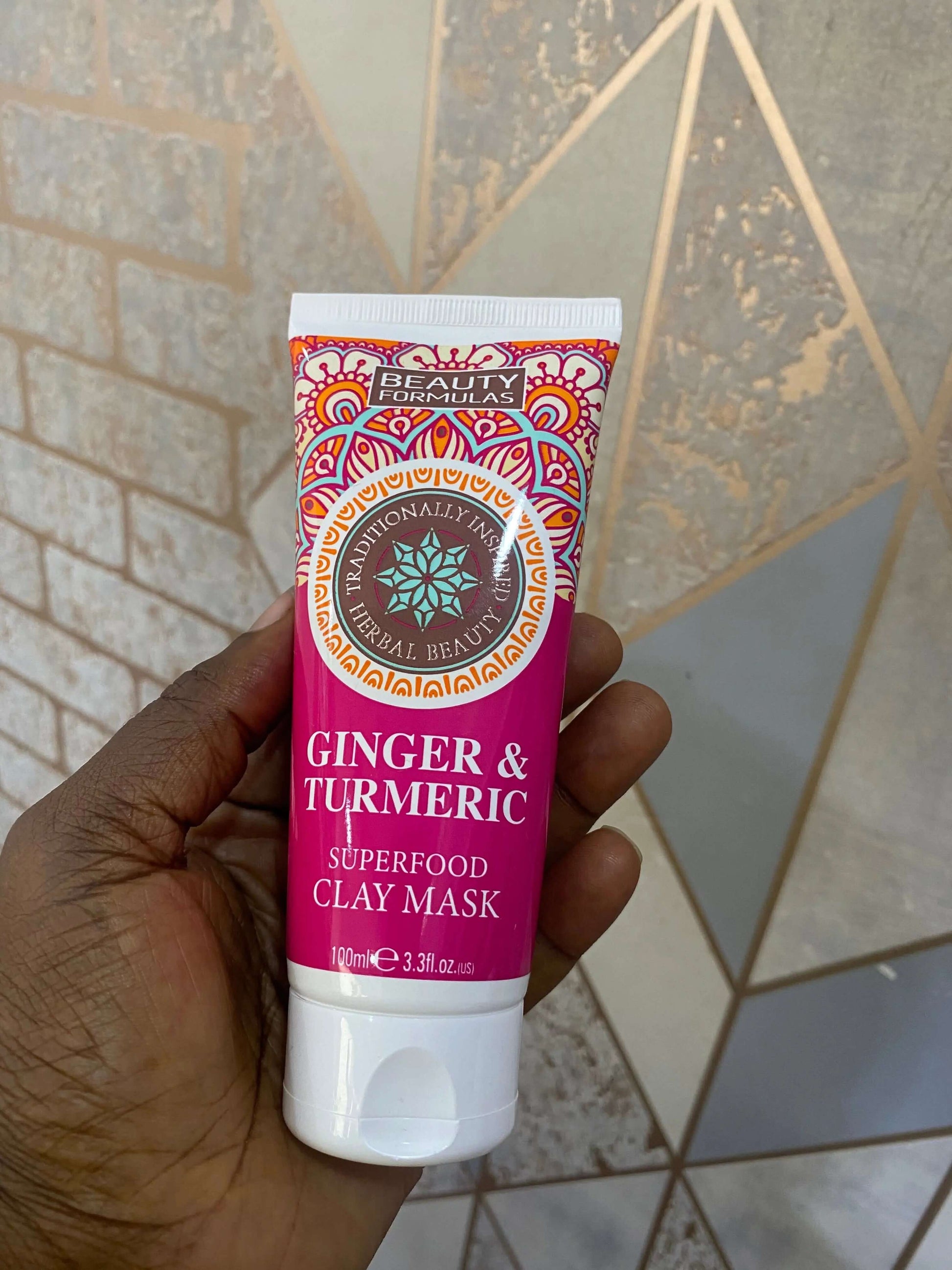 Beauty Formulas Ginger and Tumeric Super Food Clay Mask - La Mimz Beauty & Fashion Store