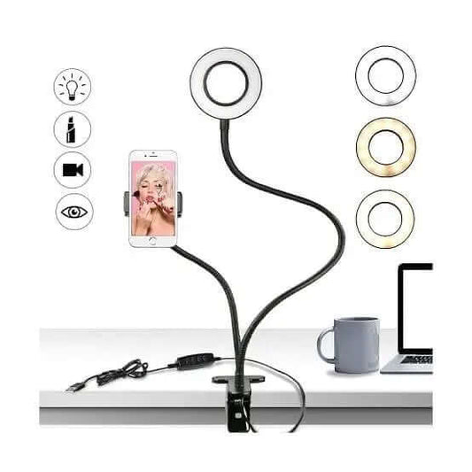 Zikel Table Ring Light - La Mimz Beauty & Fashion Store