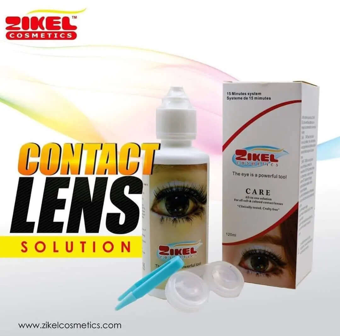 Zikel contact lens solution - La Mimz Beauty & Fashion Store