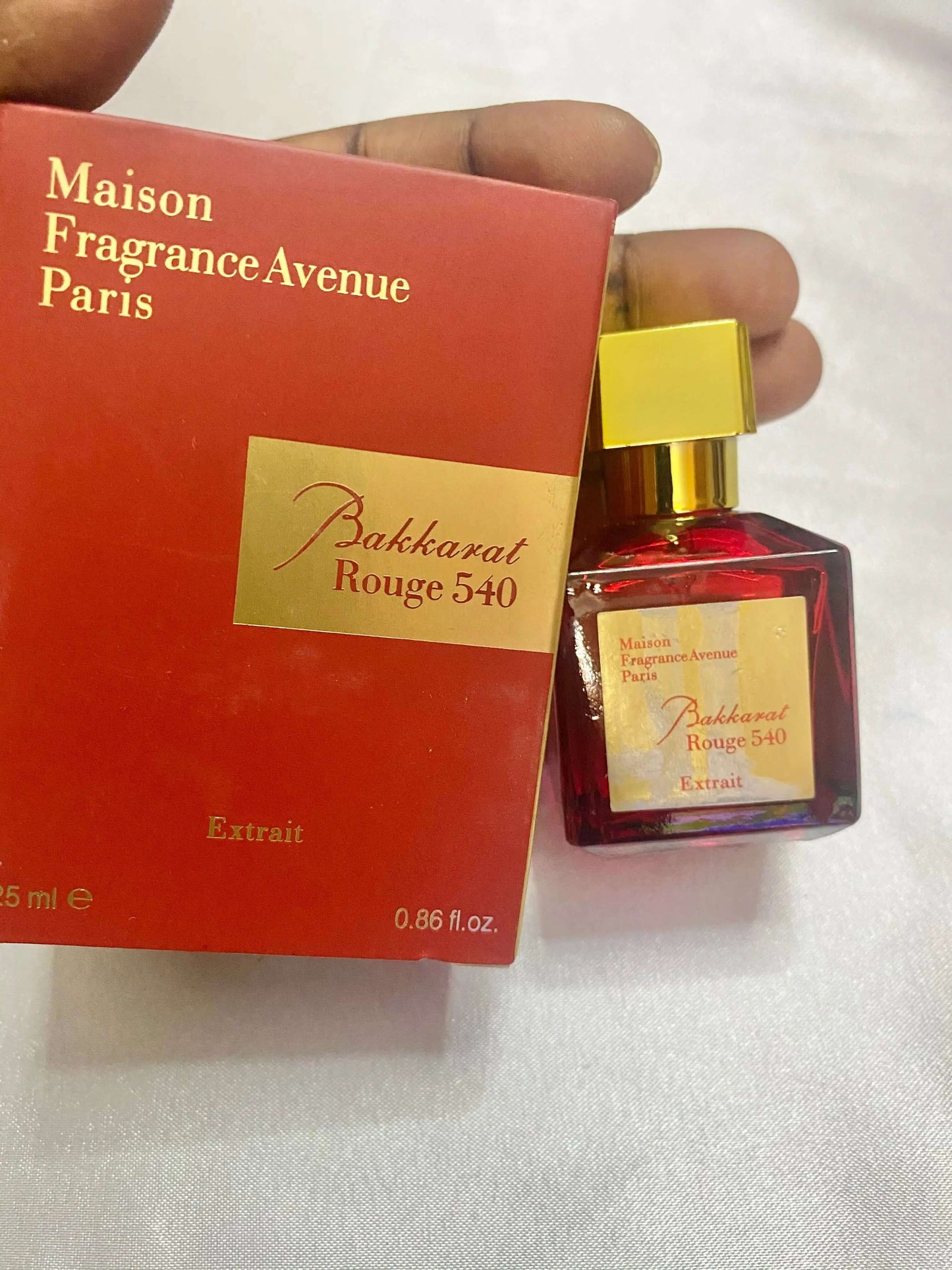 Fragrance Avenue Mini Perfume Bakkarat Rouge 540 Extrait - La Mimz Beauty & Fashion Store