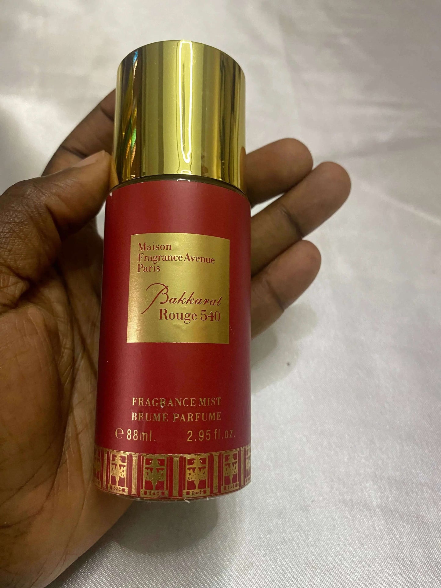 Bakkarat Rouge 540 Mini Fragrance Mist -Red - La Mimz Beauty & Fashion Store