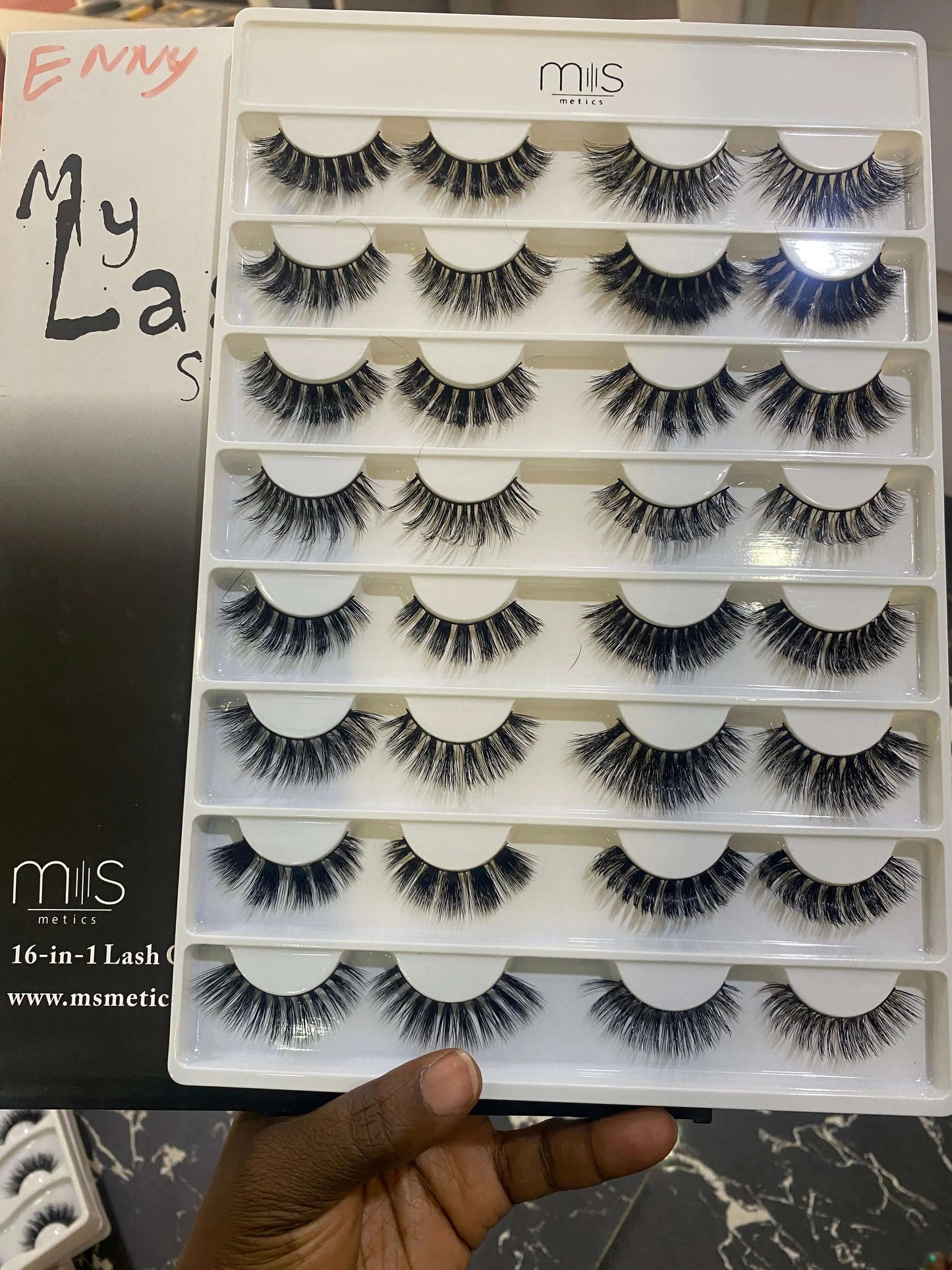 Msmetics Lash Set Enny - La Mimz Beauty & Fashion Store