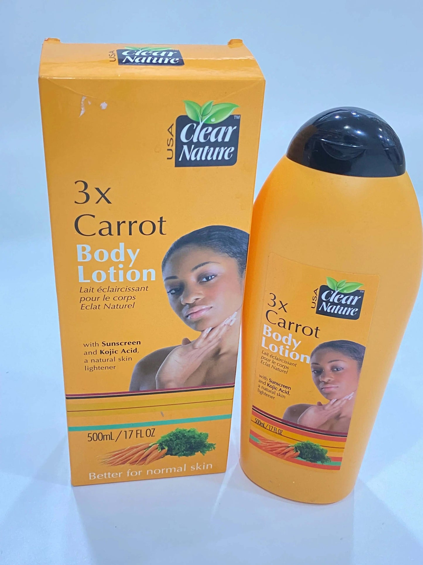 Clear Nature 3X Carrot Body Lotion - La Mimz Beauty & Fashion Store