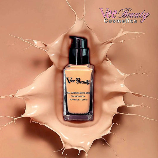 Vee Beauty Total Coverage Matte Foundation - La Mimz Beauty & Fashion Store