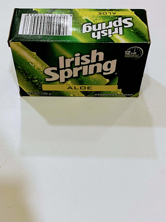 Irish Spring Soap - Aloe ( Single Bar) - La Mimz Beauty & Fashion Store