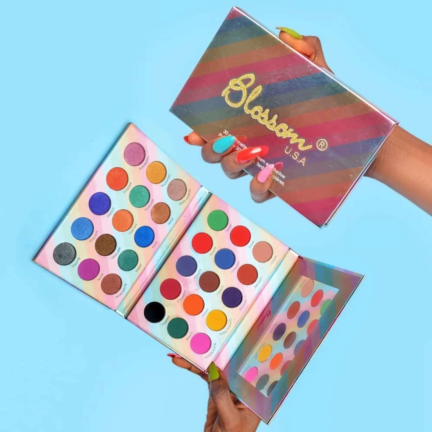 Blossom 30 Colour Eyeshadow Palette - La Mimz Beauty & Fashion Store