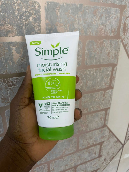 Simple Moisturising Facial wash - La Mimz Beauty & Fashion Store