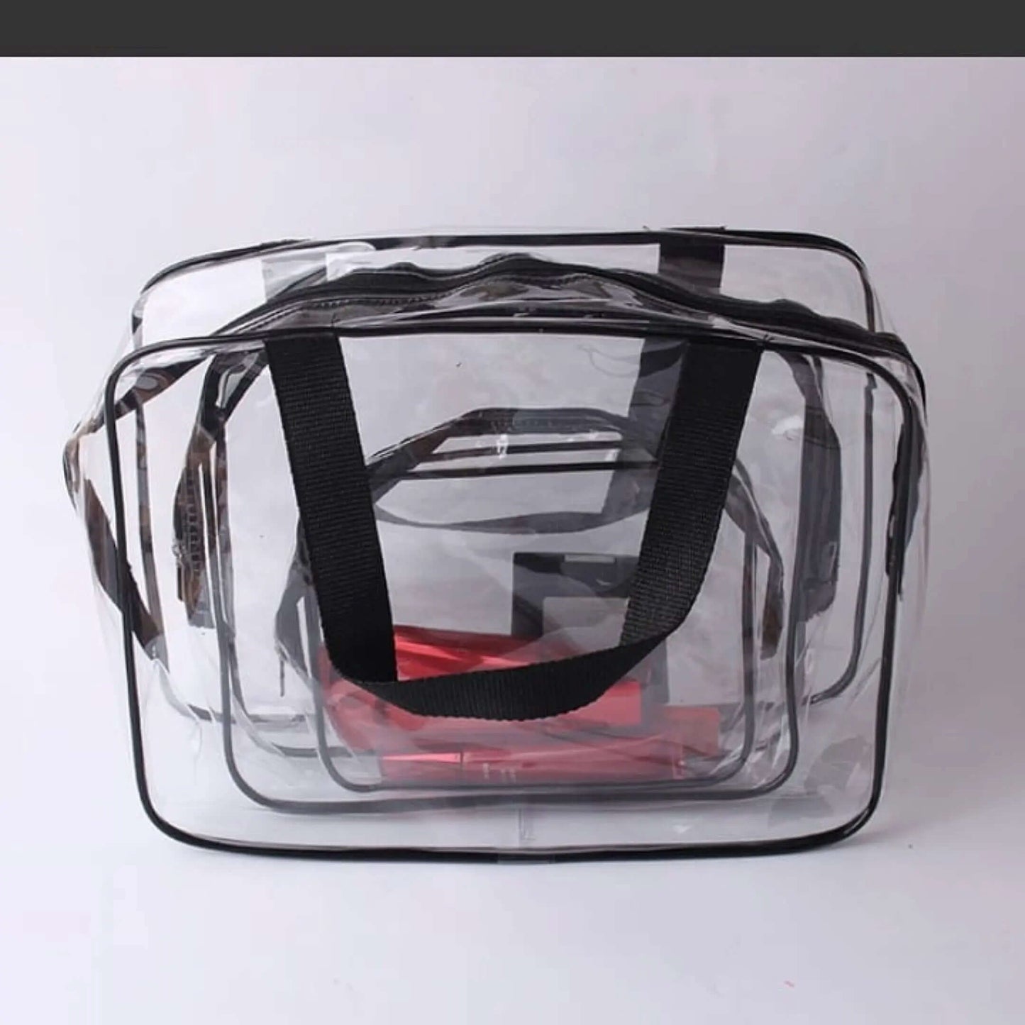 3 in 1 Clear Bag for Makeup - La Mimz Beauty & Fashion Store