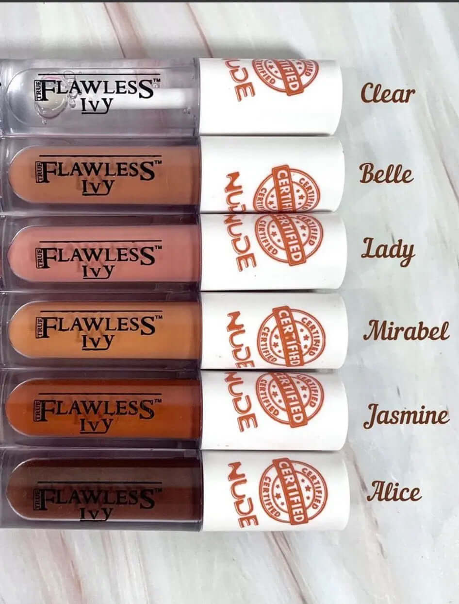 Flawless Ivy Nude Lipgloss - La Mimz Beauty & Fashion Store