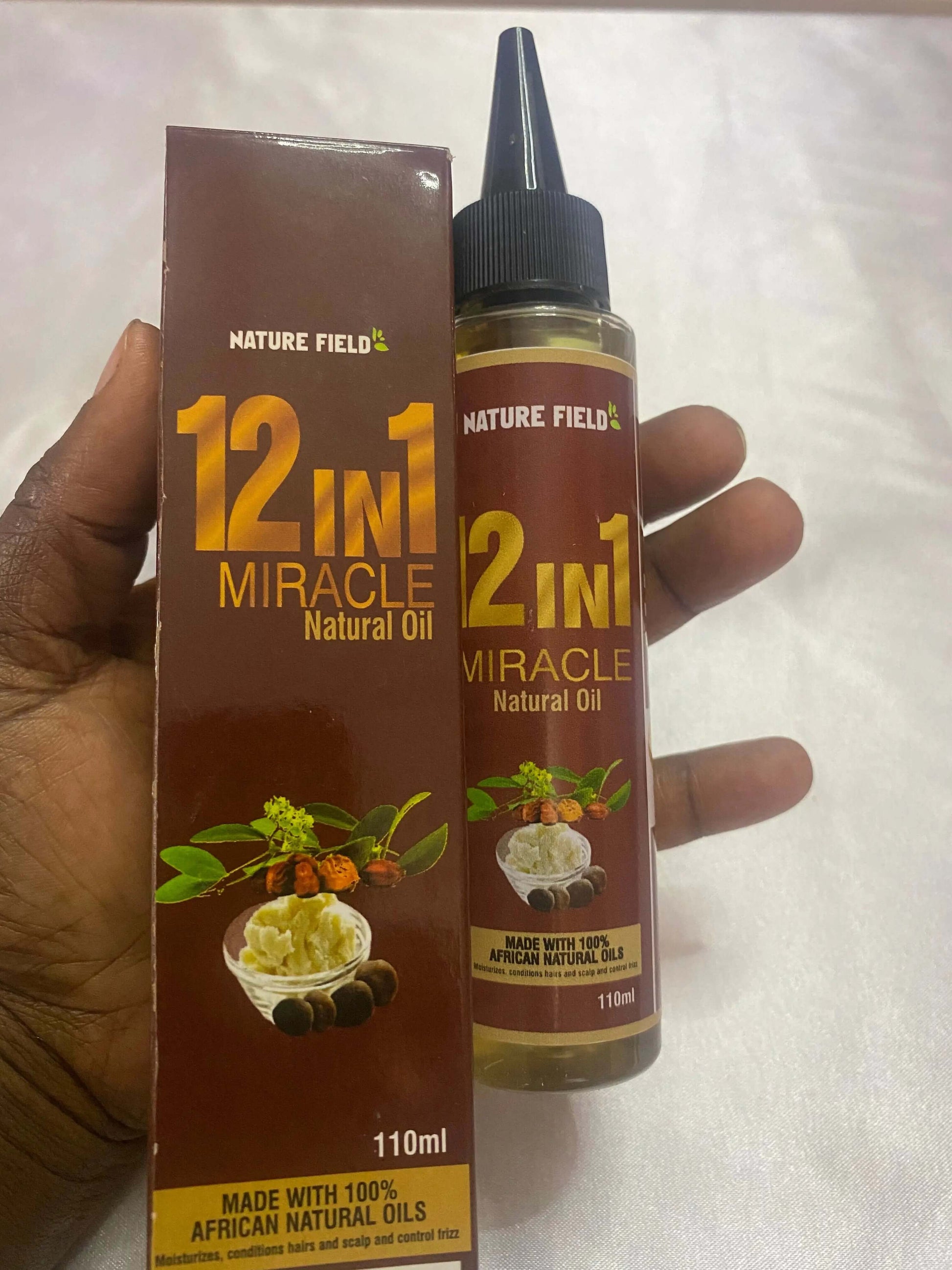 12 in 1 Miracle Natural Oil - La Mimz Beauty & Fashion Store