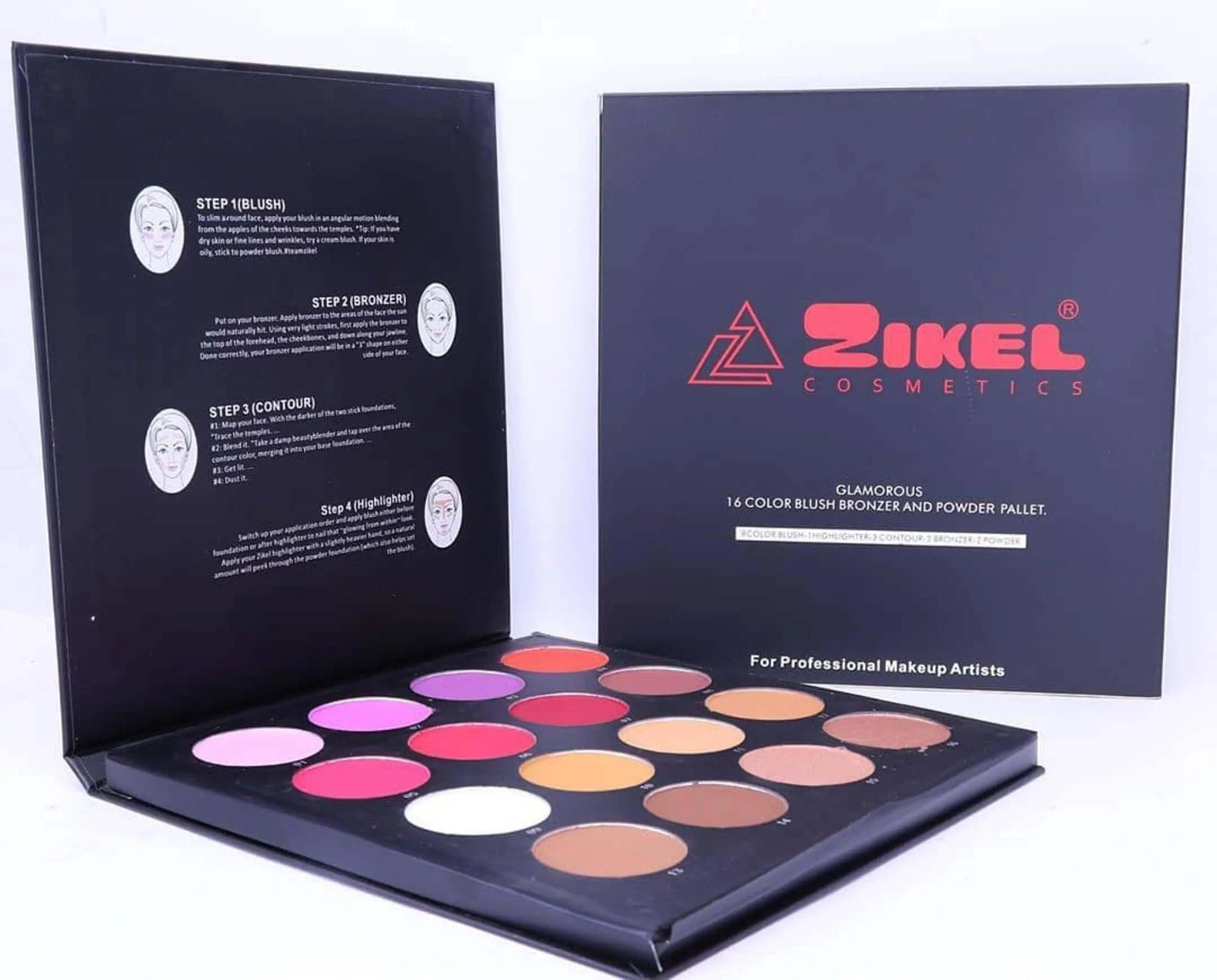 Zikel Blush Palette - La Mimz Beauty & Fashion Store