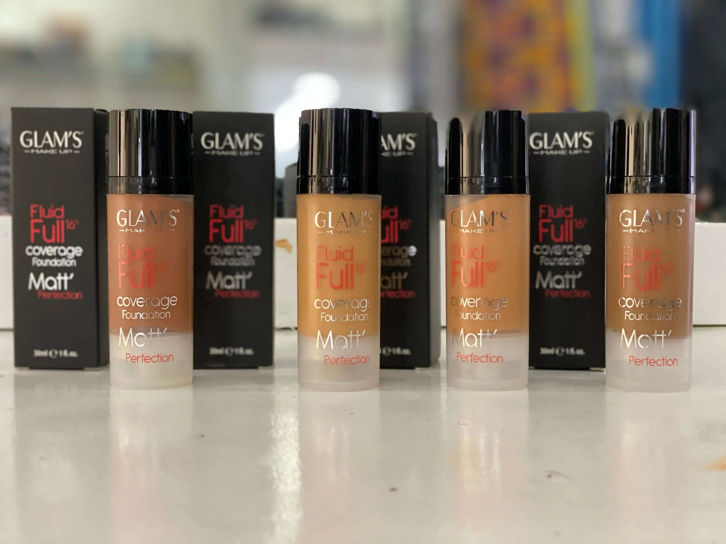 Glam’s Full Coverage Matte Foundation - La Mimz Beauty & Fashion Store