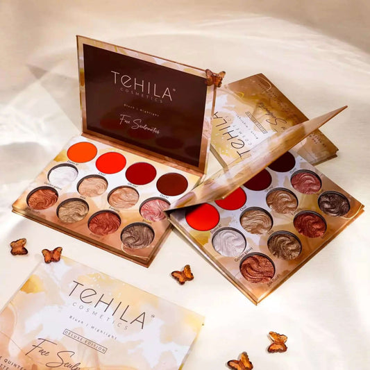 Tehila Blush & Highlight Palette - La Mimz Beauty & Fashion Store