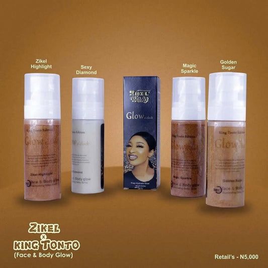 Zikel King Tonto Face and Body Glow - La Mimz Beauty & Fashion Store