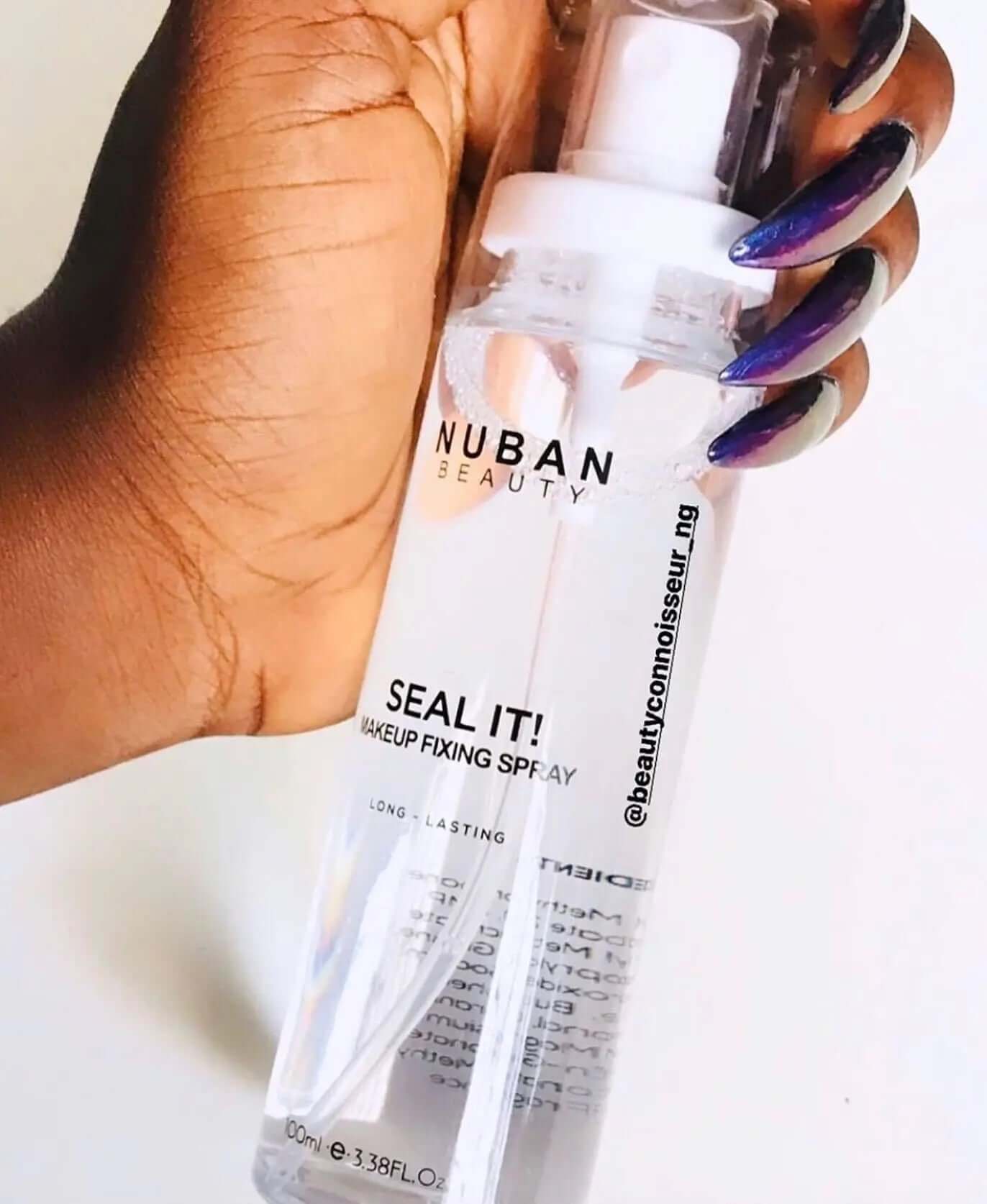 Nuban Beauty Seal It Makeup and Setting Spray - La Mimz Beauty & Fashion Store