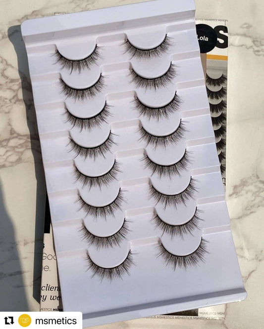 Msmetics Lash Set - Lola - La Mimz Beauty & Fashion Store