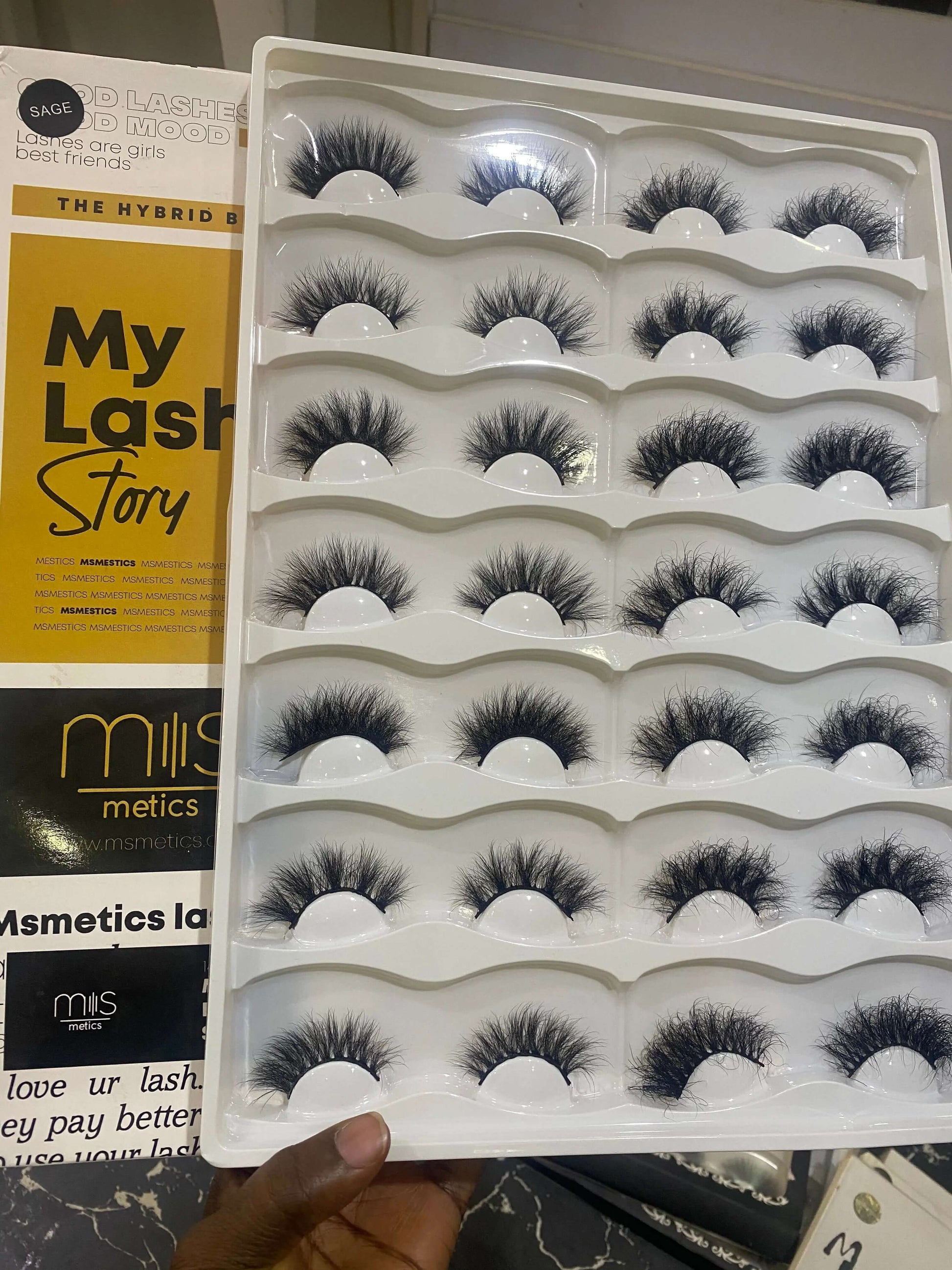 Msmetics Lash Set Sage - La Mimz Beauty & Fashion Store