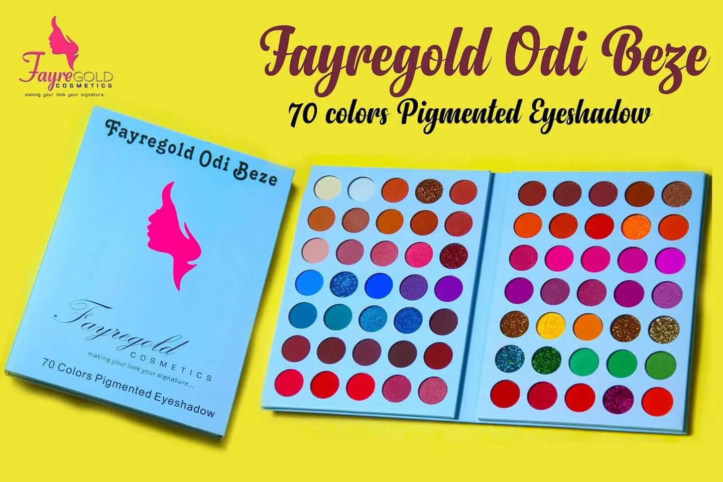 Fayregold Odi Beze Eyeshadow Palette - La Mimz Beauty & Fashion Store