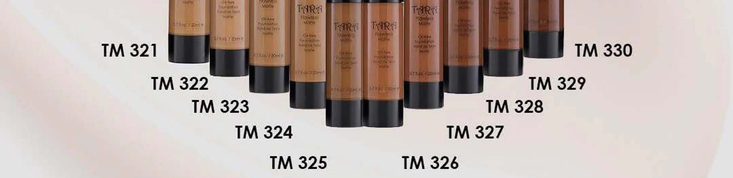 Tara Flawless Matte Foundation-Travel size - La Mimz Beauty & Fashion Store