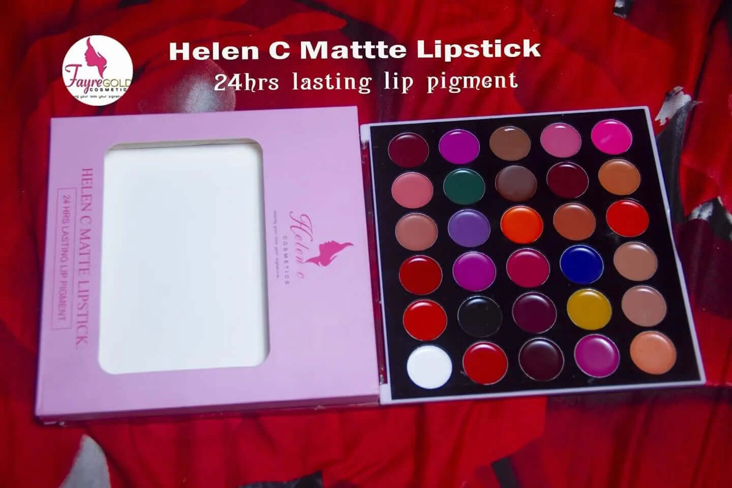 Helen C Matte Lipstick Palette - La Mimz Beauty & Fashion Store