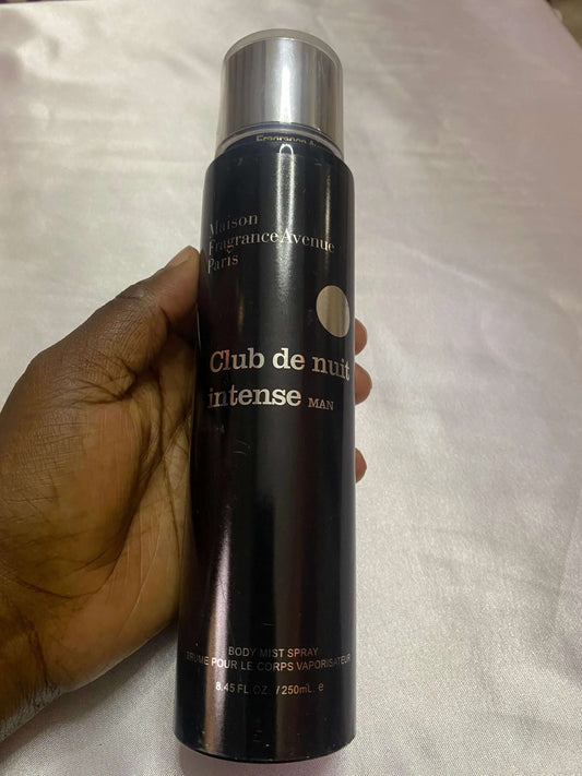 Fragrance Avenue Body Mist Club De Nuit Intense Man - La Mimz Beauty & Fashion Store