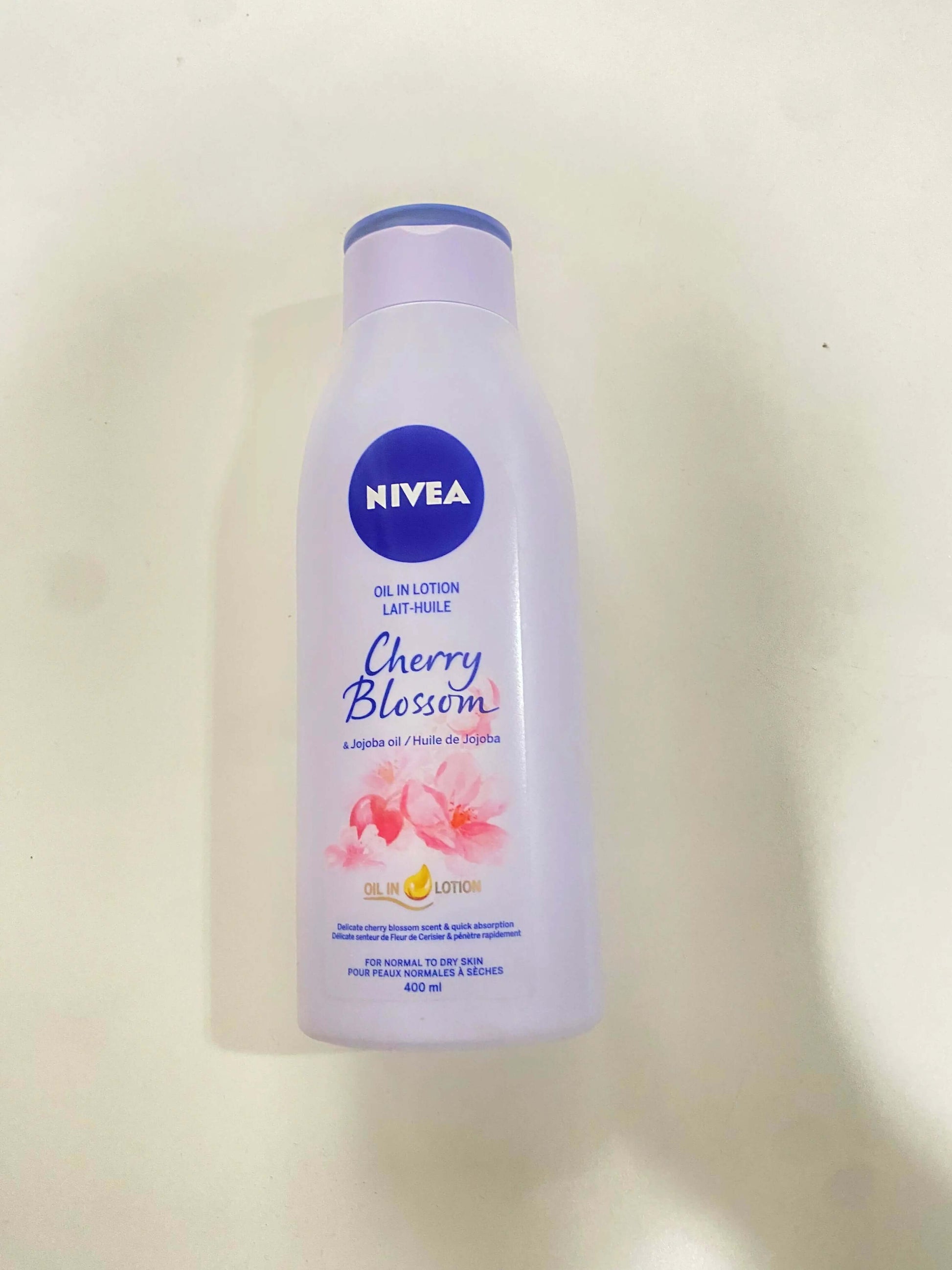 Nivea Oil in Lotion - Cherry Blossom and Jojoba Oil - La Mimz Beauty & Fashion Store