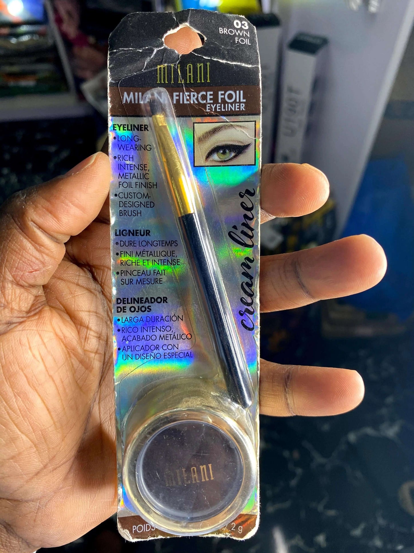 Milani Fierce Foil Eyeliner - La Mimz Beauty & Fashion Store