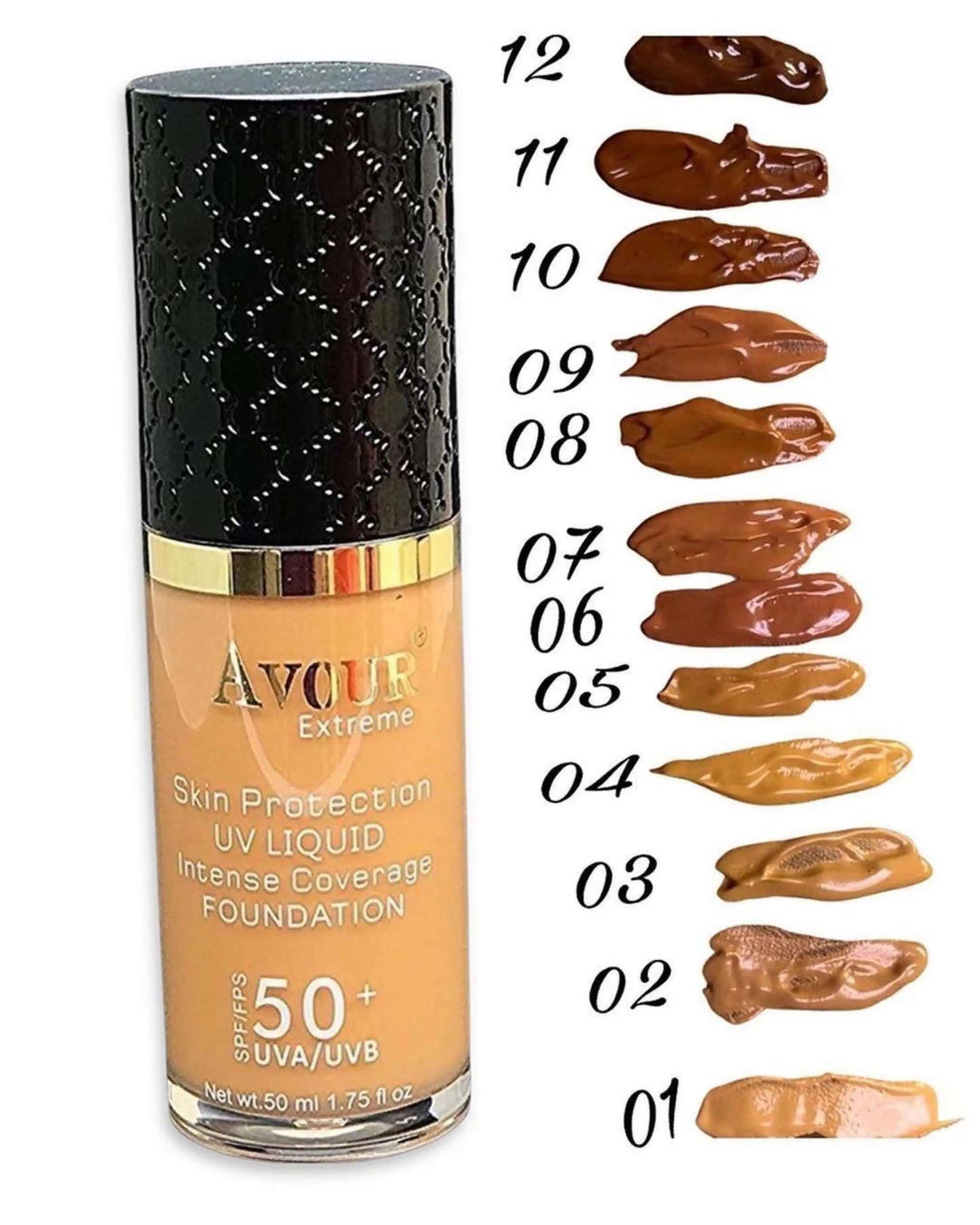 Avour Extreme Liquid Foundation. - La Mimz Beauty & Fashion Store