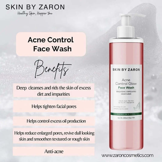 Skin By Zaron Acne Control Face Wash - La Mimz Beauty & Fashion Store