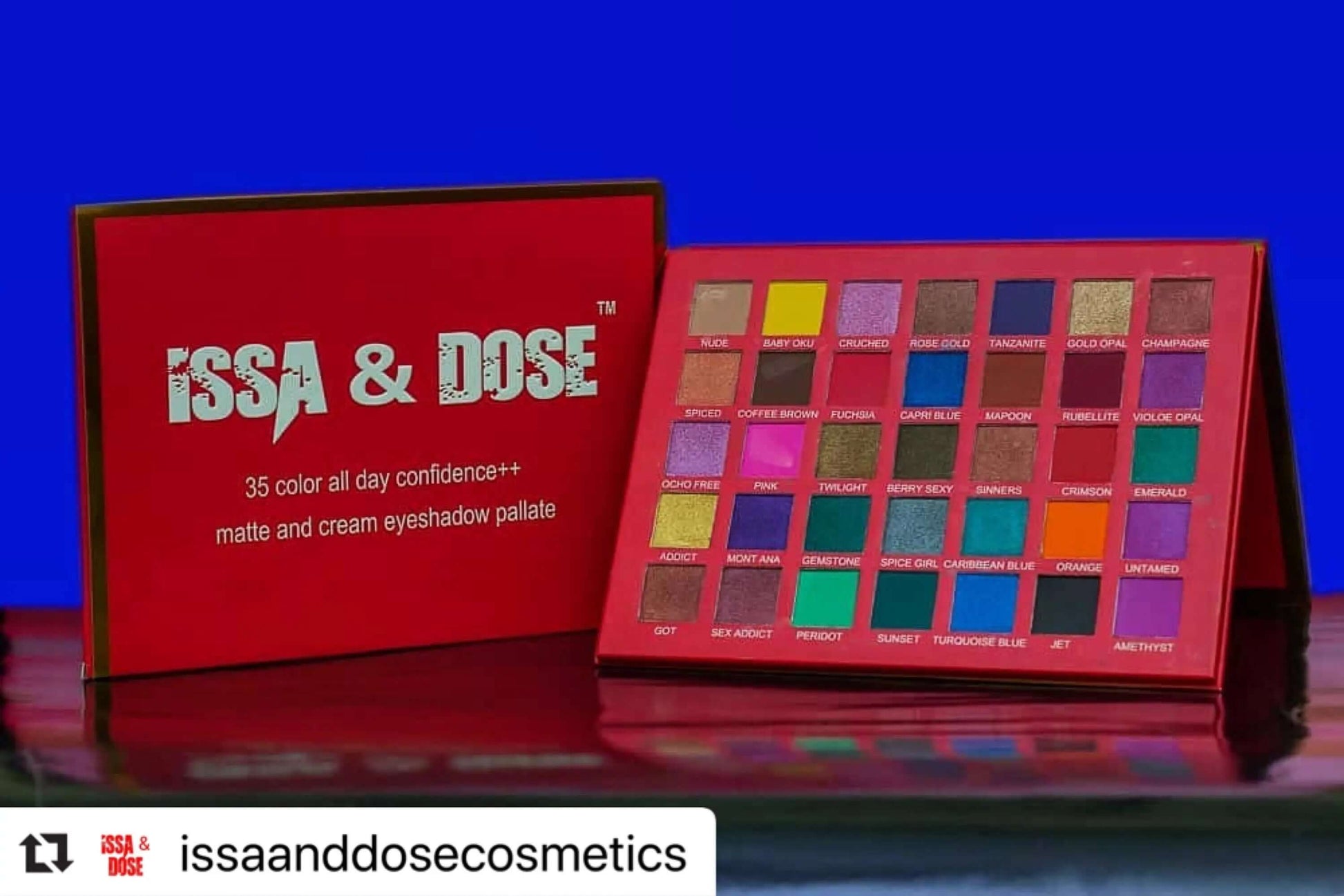 Issa & Dose Eyeshadow Palette - La Mimz Beauty & Fashion Store