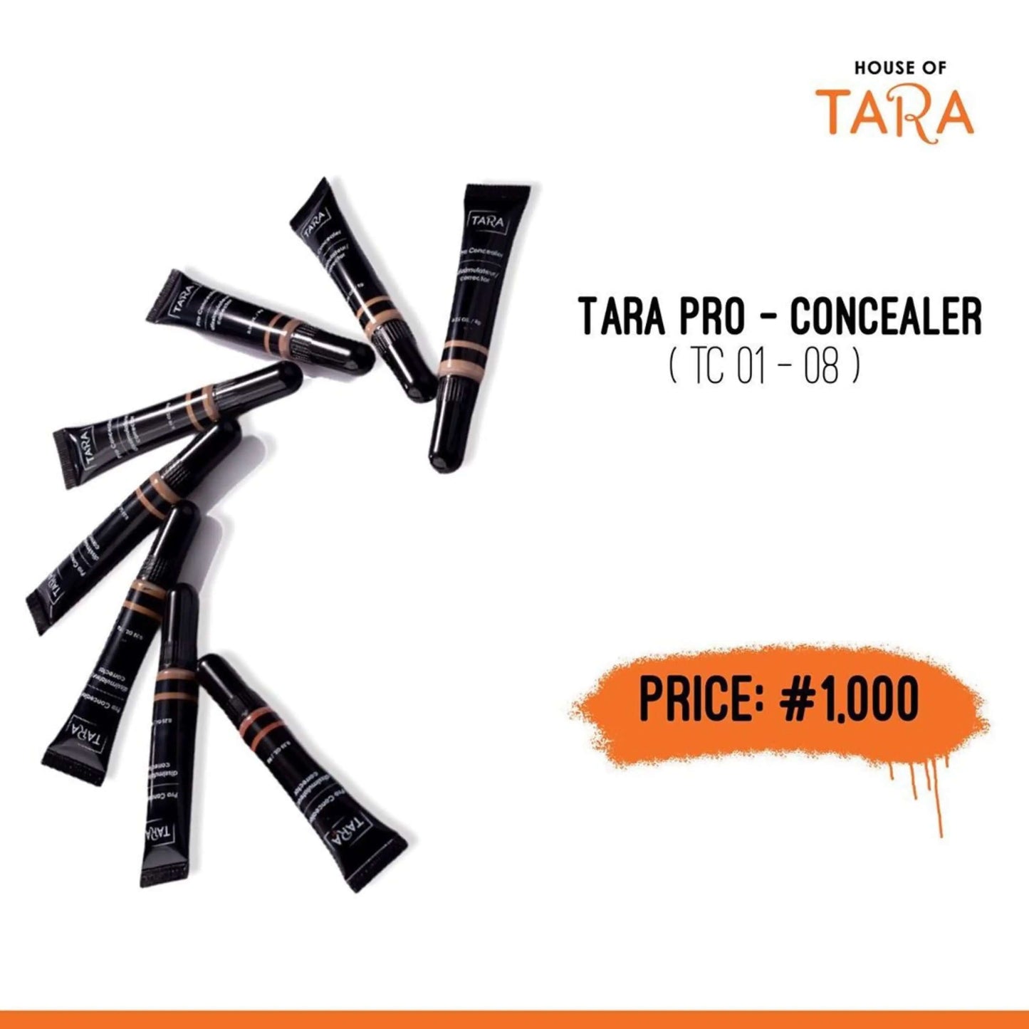 Tara Pro Concealer - La Mimz Beauty & Fashion Store