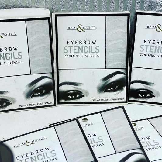 Hegai & Esther Eyebrow Stencils - La Mimz Beauty & Fashion Store