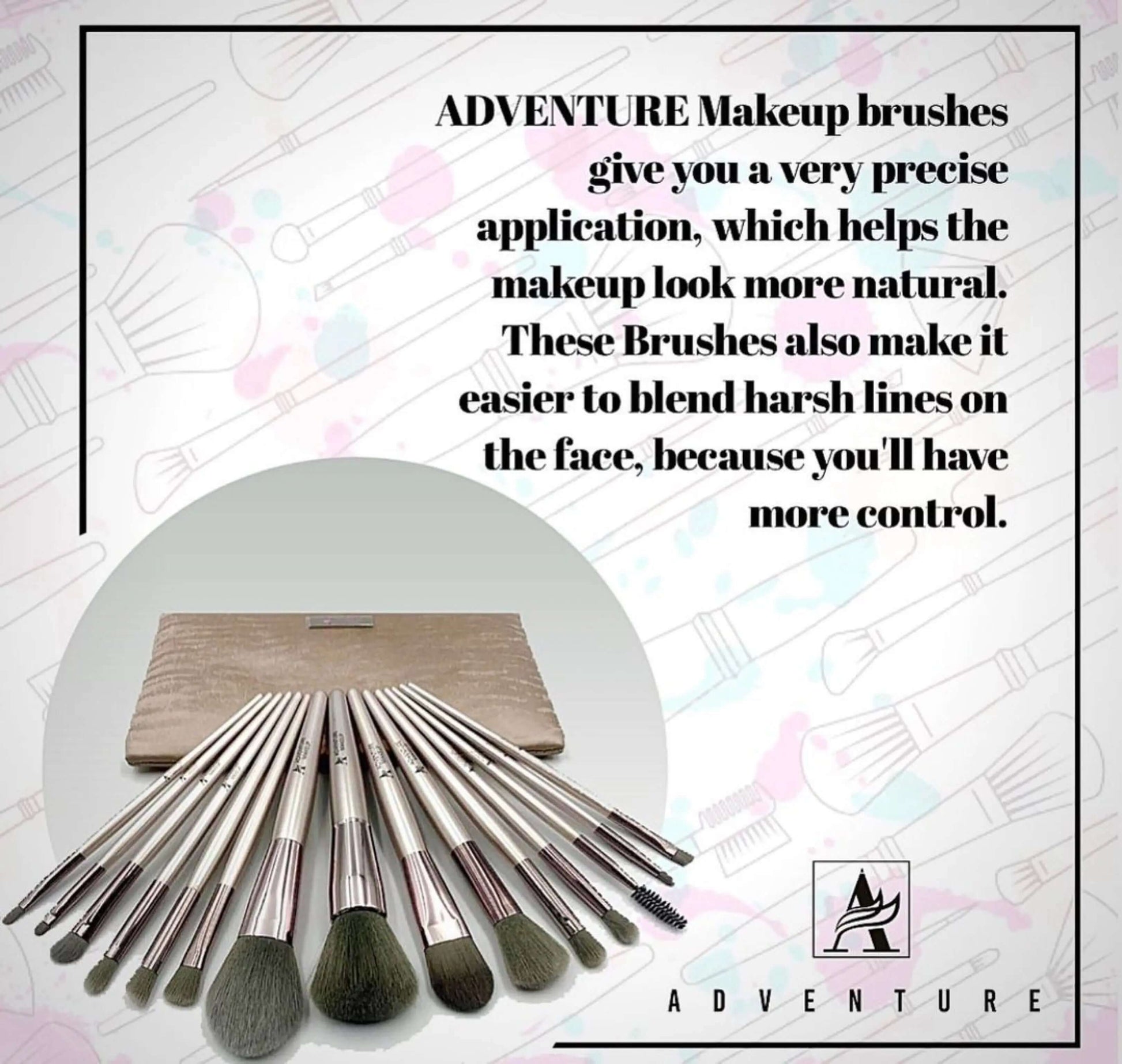 Adventure Personal Brush Set - La Mimz Beauty & Fashion Store