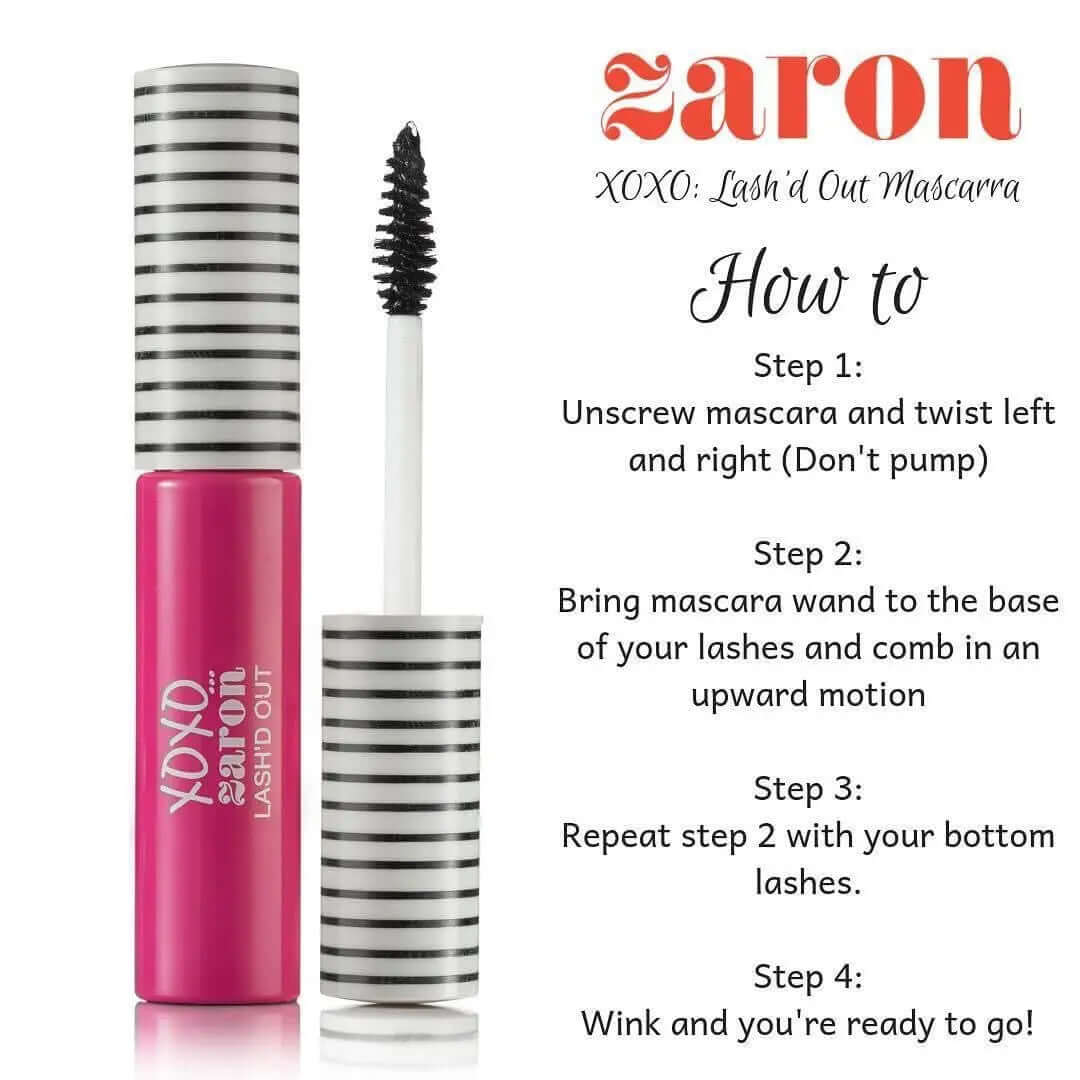 Zaron XOXO Lash’d Out Mascara - La Mimz Beauty & Fashion Store