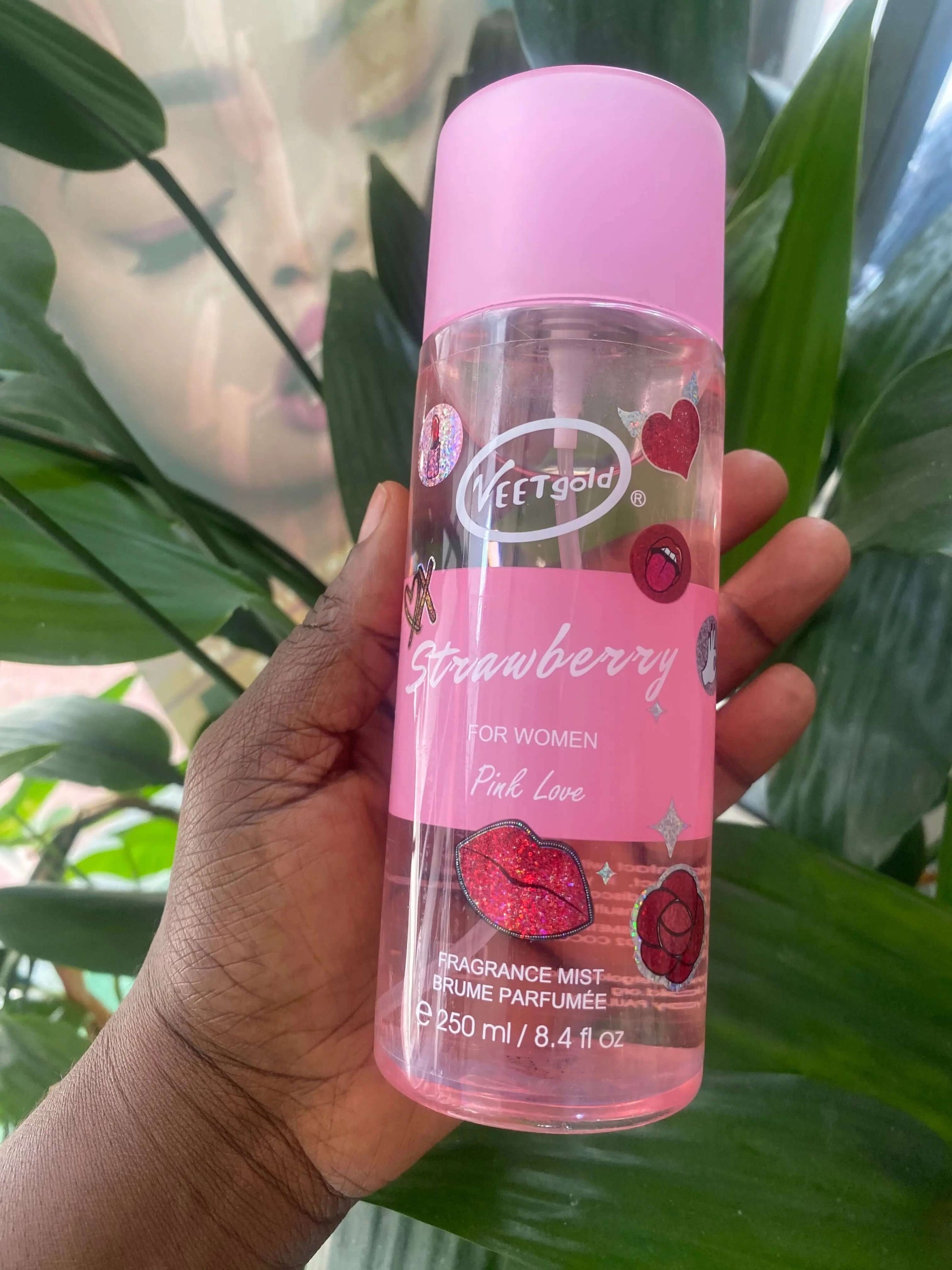 Veetgold pink love fragrance mist - La Mimz Beauty & Fashion Store